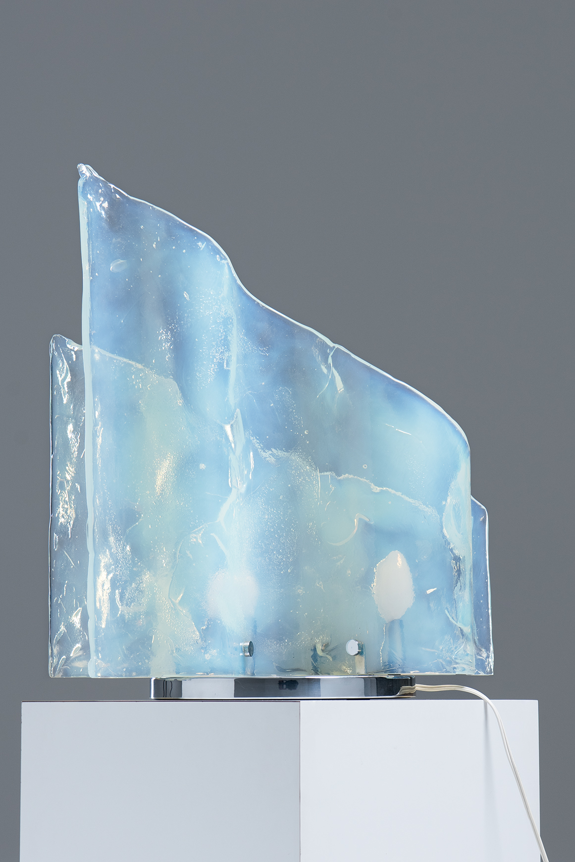 OPALESCENT TABLE LAMP Carlo Nason Mazzega