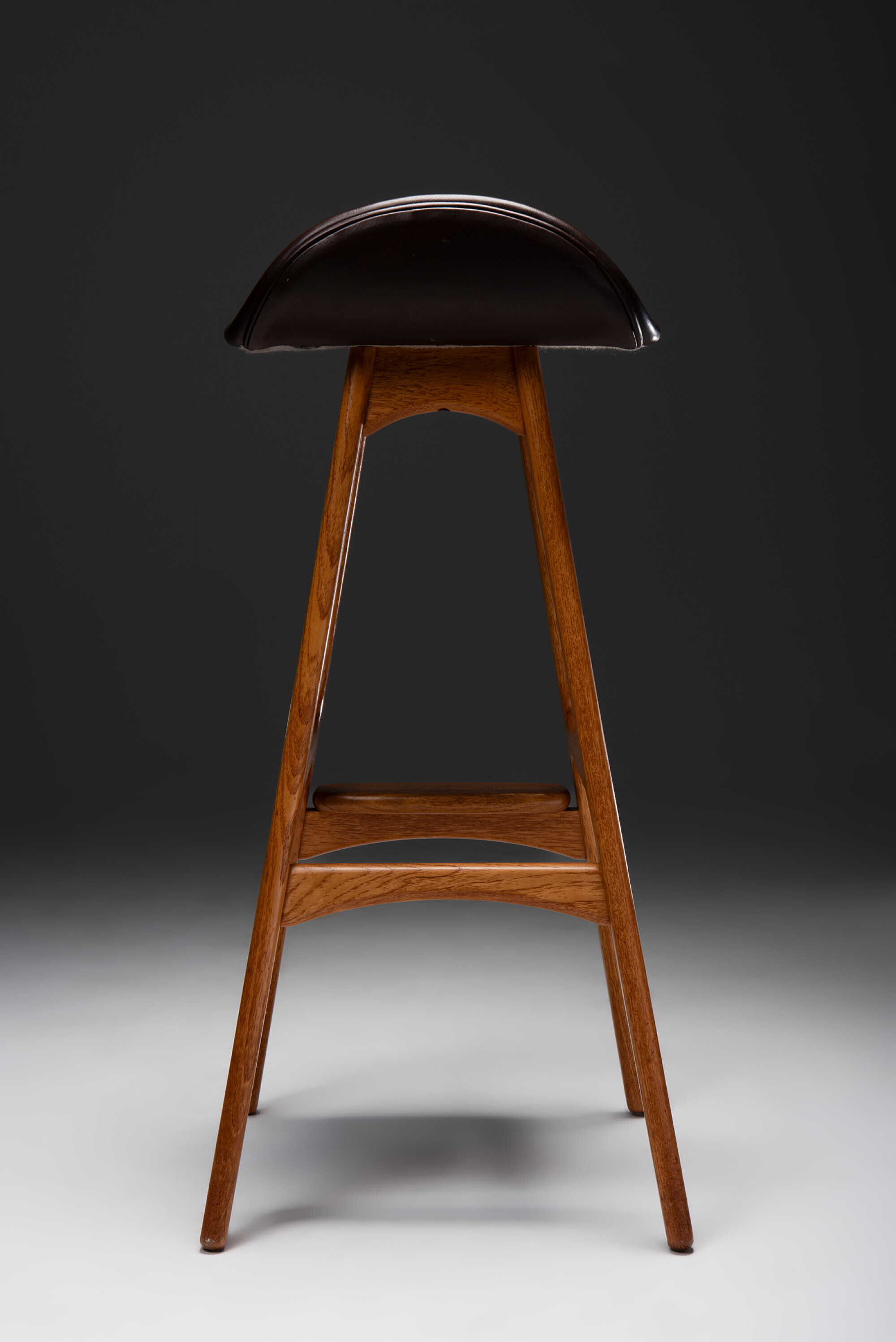 SET OF 4 - BARSTOOL - MOD. 61 Erik Buch O.D. Møbler