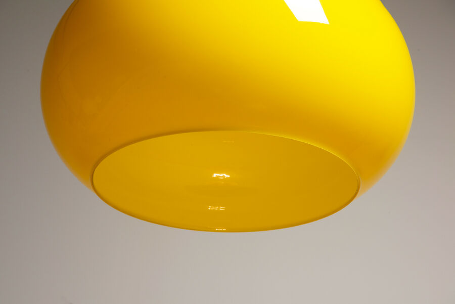 XXL PENDANT LAMP IN YELLOW MURANO GLASS