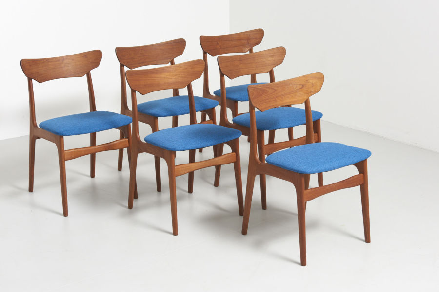 modest furniture vintage 1207 dining chairs teak schonning elgaard 02