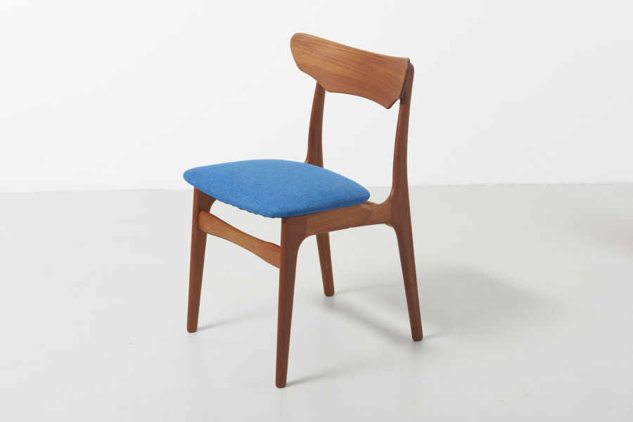 modest furniture vintage 1207 dining chairs teak schonning elgaard 04