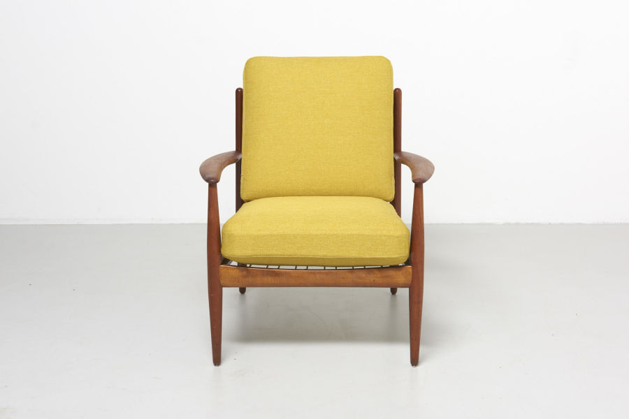 modest furniture vintage 1730 grete jalk easy chair france daverkosen 02