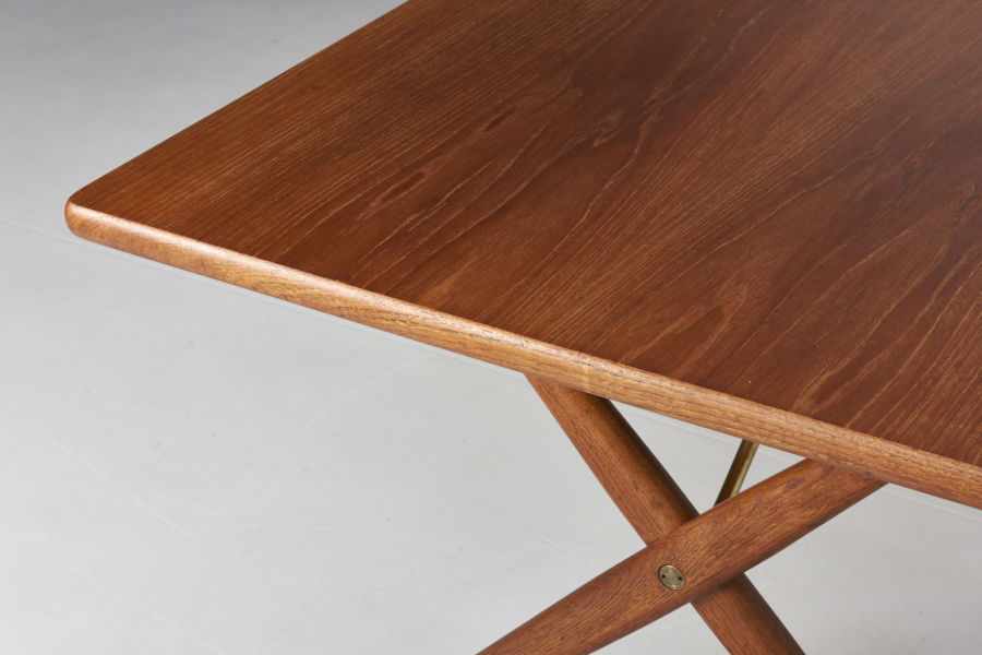 modest furniture vintage 1824 hans wegner cross legged dining table AT 303 07