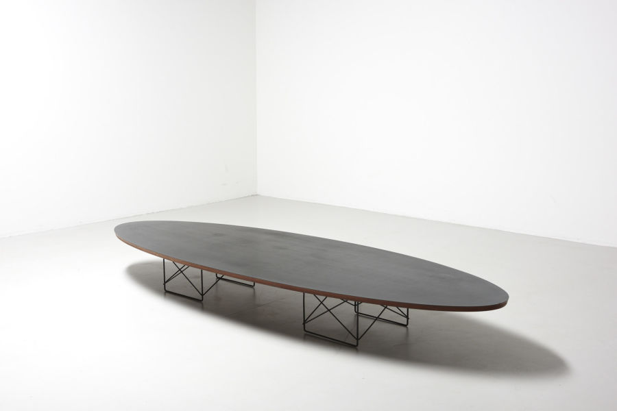modest furniture vintage 1826 eames wire base elliptical table surfboard 02