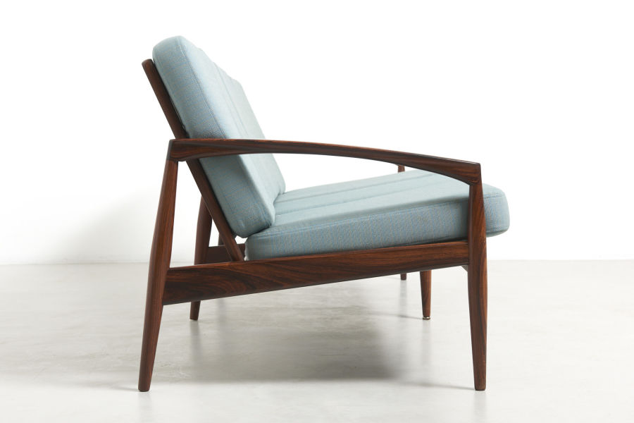 A 'Paper Knife' 4-seater in rosewood Kai Kristiansen — archive