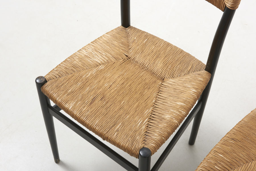 modestfurniture-vintage-2551-pair-black-dining-chairs-paper-cord04
