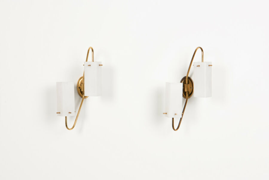 pair-italian-wall-lamp-in-brass-and-square-glass1