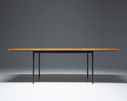 3271knoll-extendable-dining-table-birch-veneer-black-steel-fred-ruf-1