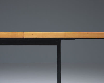 3271knoll-extendable-dining-table-birch-veneer-black-steel-fred-ruf-2