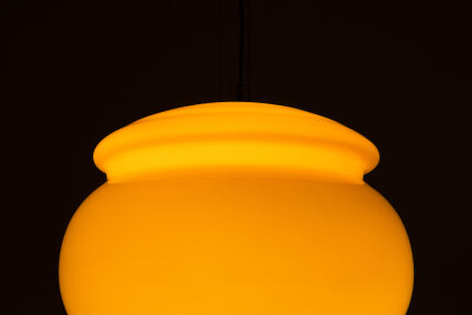 XXL PENDANT LAMP IN YELLOW MURANO GLASS