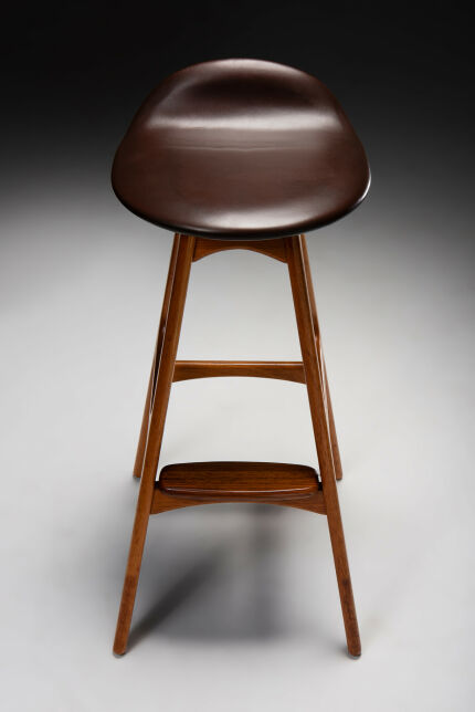 SET OF 4 - BARSTOOL - MOD. 61 Erik Buch O.D. Møbler