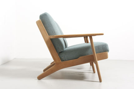 modest furniture vintage 1543 hans wegner ge 290 easy chair 03