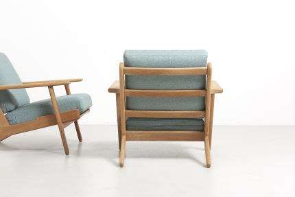modest furniture vintage 1543 hans wegner ge 290 easy chair 05
