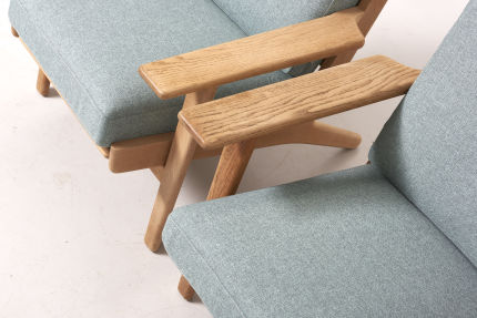 modest furniture vintage 1543 hans wegner ge 290 easy chair 06