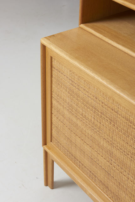 modest furniture vintage 1644 alf svensson cabinet rattan doors 04