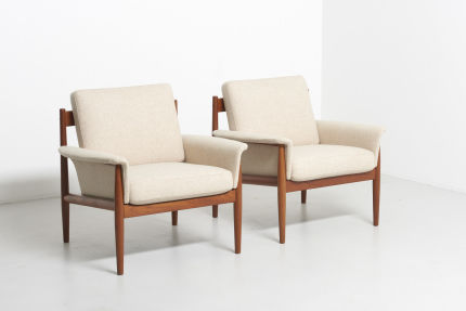 modest furniture vintage 1743 grete jalk easy chairs upholstered armrests 02