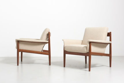 modest furniture vintage 1743 grete jalk easy chairs upholstered armrests 09