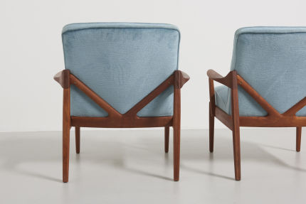 modest furniture vintage 1786 kindt larsen easy chairs model FD125 09