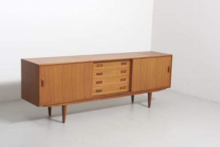 modest furniture vintage 1814 sideboard teak clausen and son 02