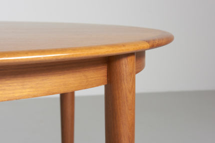 modest furniture vintage 1823 round dining table teak 03