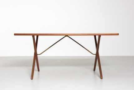 modest furniture vintage 1824 hans wegner cross legged dining table AT 303 01