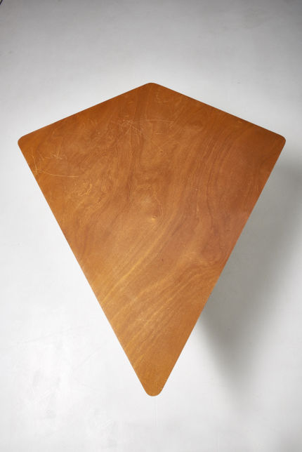 modest furniture vintage 1830 diamond table veneer willy van der meeren 07 1