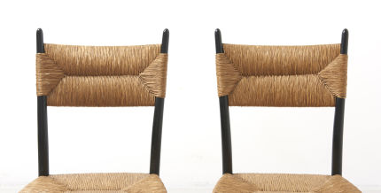 modestfurniture-vintage-2551-pair-black-dining-chairs-paper-cord06