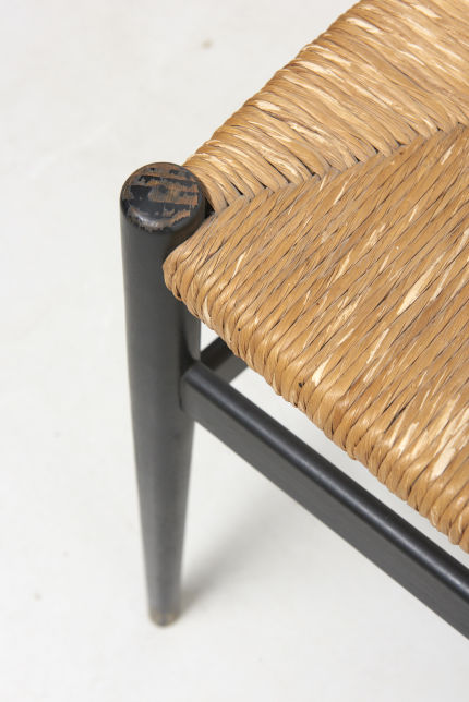 modestfurniture-vintage-2551-pair-black-dining-chairs-paper-cord09