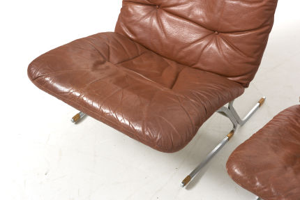 modestfurniture-vintage-2610-pair-easy-chair-flat-steel-brown-leather07