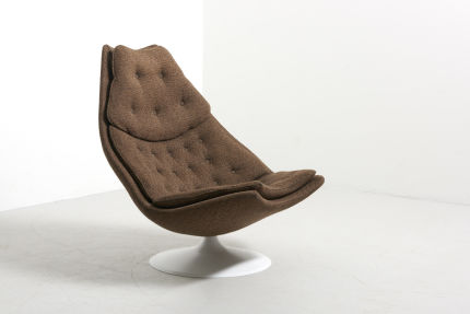 modestfurniture-vintage-2691-geoffrey-harcourt-lounge-chair-artifort-brown-fabric-f51102