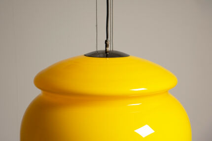 XXL PENDANT LAMP IN YELLOW MURANO GLASS