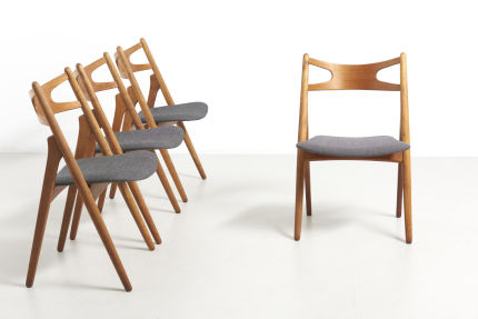 modestfurniture-vintage-2131-hans-wegner-sawbuck-chairs-ch-2908
